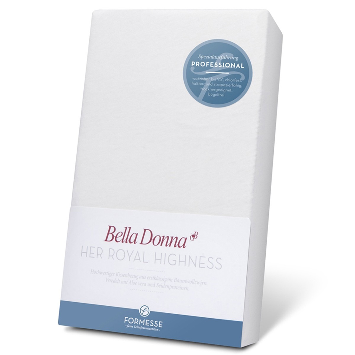 Package of Bella Donna Fitted Sheets | Featured image for the Premium Fitted Sheets product page from Wenatex.